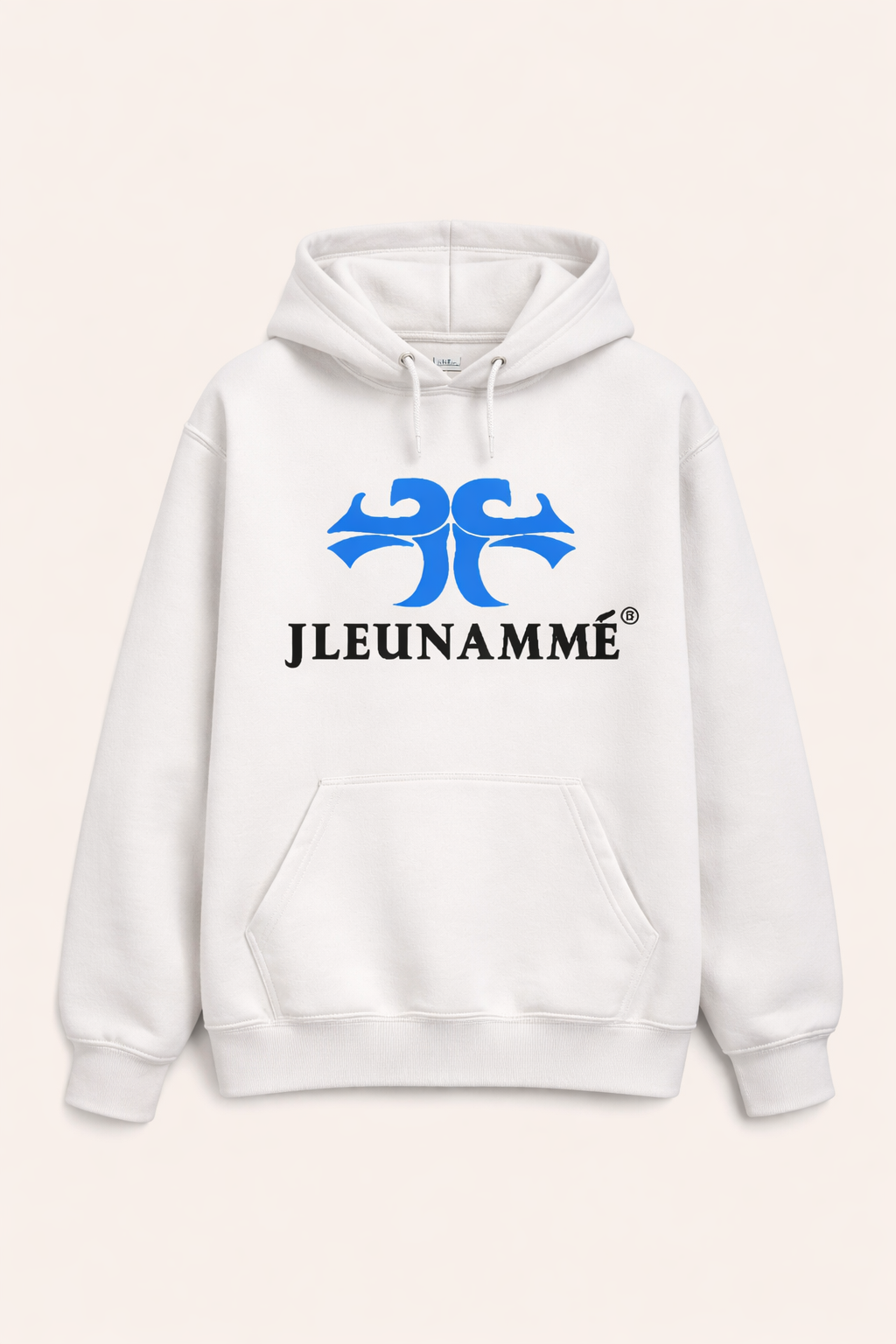 JLEUNAMME | White Color Hoodie