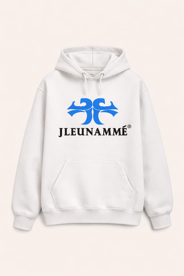 JLEUNAMME | White Color Hoodie